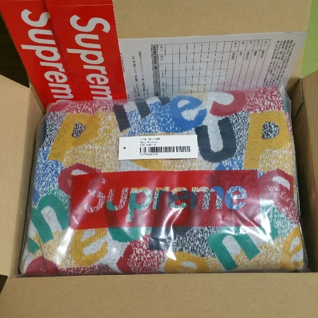 【確実正規品】Supreme Scatter Text Crewneck