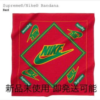 シュプリーム(Supreme)のSupreme®/Nike® Bandana 赤(バンダナ/スカーフ)