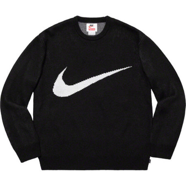 Supreme(シュプリーム)の最終値引き　Supreme Nike 19SS Swoosh Sweater メンズのトップス(ニット/セーター)の商品写真