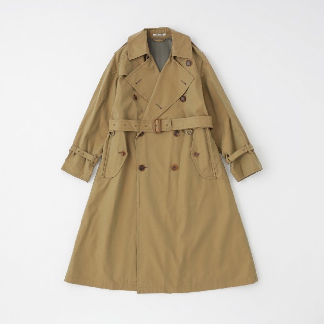 レディース0オーラリートレンチコートauralee BIG TRENCH COAT