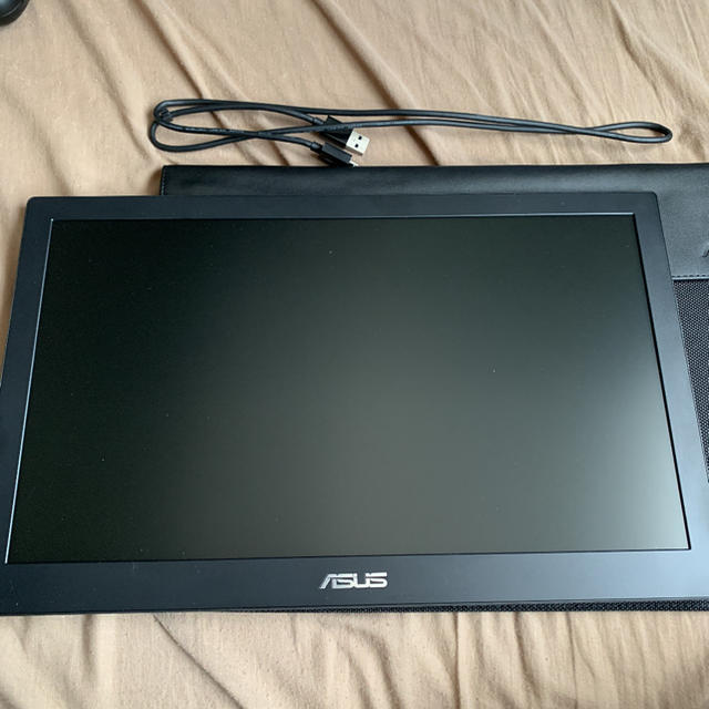 PC/タブレットASUS モバイルディスプレイ　モバイルモニター　MB168B