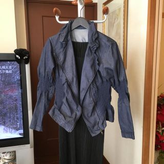 プリーツプリーズイッセイミヤケ(PLEATS PLEASE ISSEY MIYAKE)の11,イッセイミヤケ me ジーンズジャケット (Gジャン/デニムジャケット)