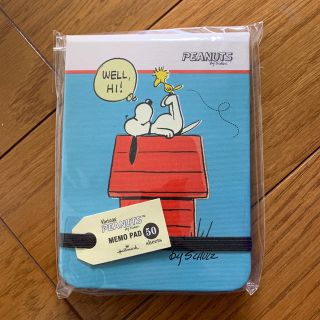 ピーナッツ(PEANUTS)のPEANUTS スヌーピー　メモ帳(ノート/メモ帳/ふせん)