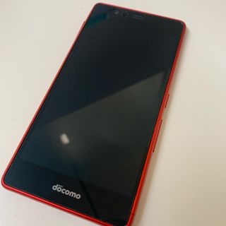 フジツウ(富士通)のarrows Be F-05J  Red 16 GB docomo(スマートフォン本体)