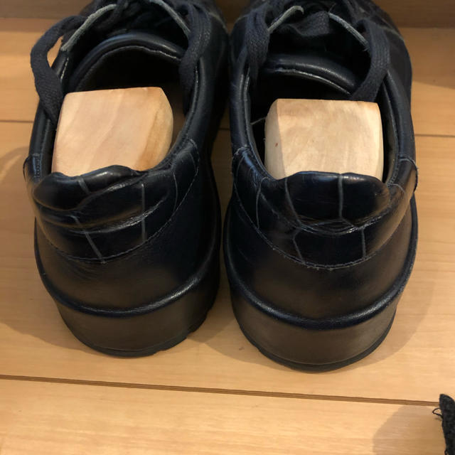 Jil Sander(ジルサンダー)のJIL SANDER レザースニーカー NAVY 36 レディースの靴/シューズ(スニーカー)の商品写真