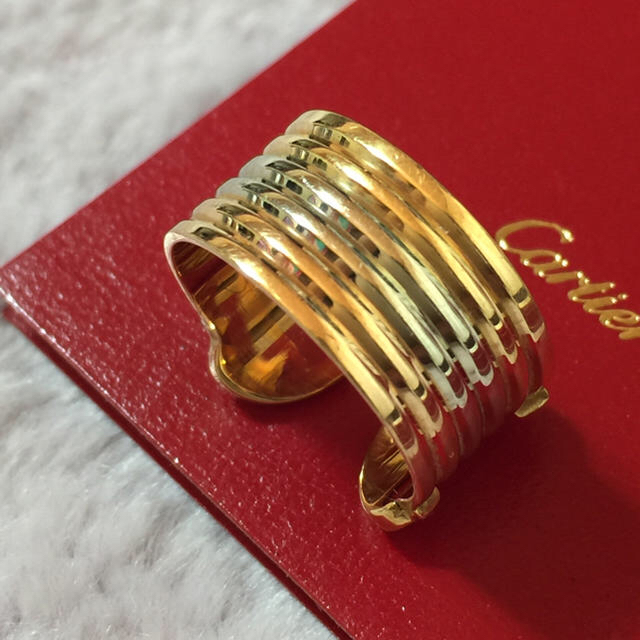 Cartier(カルティエ)のナル様 Cartier カルティエ 2C スリーカラー リング 指輪 レディースのアクセサリー(リング(指輪))の商品写真