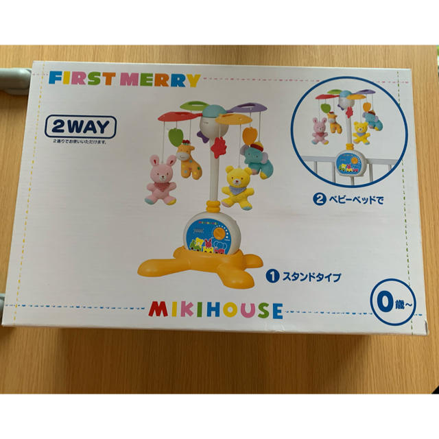 mikihouse(ミキハウス)のミキハウス　メリー　未使用 キッズ/ベビー/マタニティのおもちゃ(オルゴールメリー/モービル)の商品写真