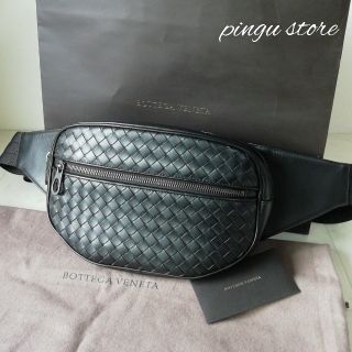 ボッテガヴェネタ(Bottega Veneta)の【超美品　正規品】ボッテガ・ヴェネタ　ベルトバッグ　イントレチャート(ボディバッグ/ウエストポーチ)