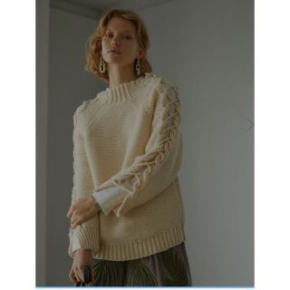 アメリヴィンテージ(Ameri VINTAGE)の【完売商品】AmeriVintage LAYERED KNIT(ニット/セーター)