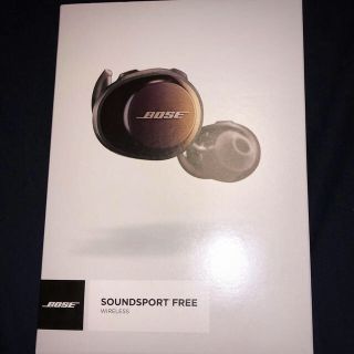 ボーズ(BOSE)のBOSEサウンドスポーツフリー ワイヤレスヘッドホン(ストラップ/イヤホンジャック)