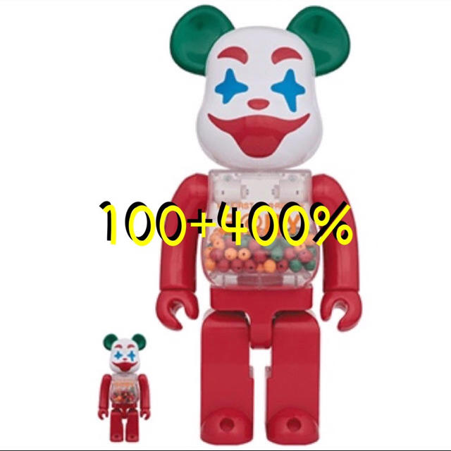 BE@RBRICK B@BY Jester Ver. 100%＆400%