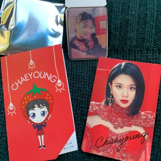 TWICE くじ　CHAEYOUNG  ピンバッジ(アイドルグッズ)