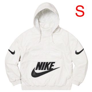 シュプリーム(Supreme)のSサイズ Supreme × Nike Leather Anorak 白(レザージャケット)