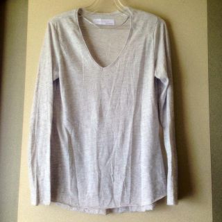 ザラ(ZARA)のZARA グレーロンT(Tシャツ(長袖/七分))