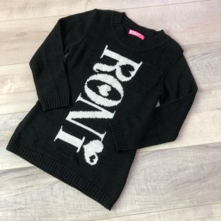 ロニィ(RONI)の新品 ニットワンピースS(Tシャツ/カットソー)