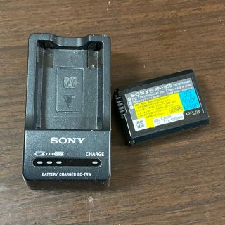 ソニー(SONY)のSONY BC-TRW + NP-FW50 セット(バッテリー/充電器)