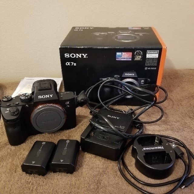 【送料無料/新品】 SONY α7Ⅲ レンズセット 純正バッテリーセット ミラーレス一眼 【送料無料/新品】 SONY α7Ⅲ レンズセット 純正バッテリーセット ミラーレス一眼
