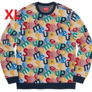 XL Supreme Scatter Text Crewneck (スウェット)