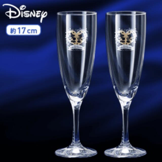 Disney(ディズニー)の🐭ミッキー&ミニー🐭プレミアムペアグラス🥂 インテリア/住まい/日用品のキッチン/食器(グラス/カップ)の商品写真