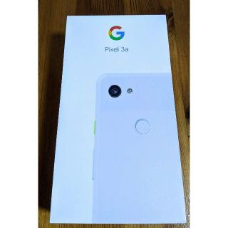 ソフトバンク(Softbank)のpixel3a / 64G / Purple-ish 新品未使用、simフリー(スマートフォン本体)