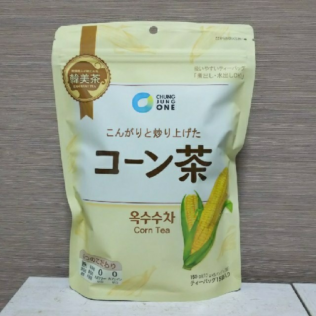 未開封  【韓美茶・コーン茶】  ティーバッグ 食品/飲料/酒の飲料(茶)の商品写真