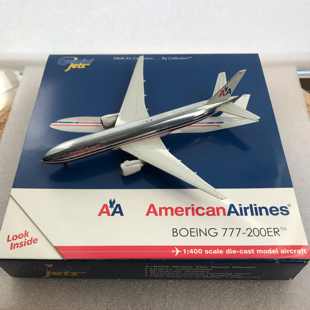 GeminiJets アメリカン航空 B777-200ER 1/400 エンタメ/ホビーのテーブルゲーム/ホビー(航空機)の商品写真