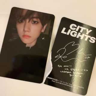 エクソ(EXO)のEXO BAEKHYUN トレカ(アイドルグッズ)