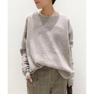 アパルトモンドゥーズィエムクラス(L'Appartement DEUXIEME CLASSE)のアパルトモン18AW ★ THERMAL KNIT★カシミヤ100% 美品(ニット/セーター)