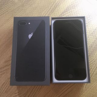 アップル(Apple)の【maruko様専用】iPhone 8 plus 64 GB SIMフリー(スマートフォン本体)