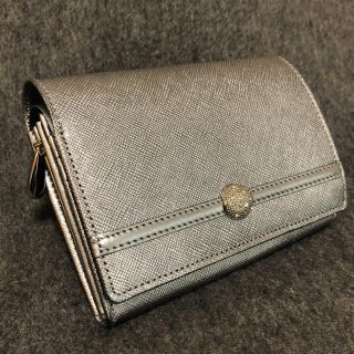 シャルルジョルダン(CHARLES JOURDAN)のCHARLES JOURDAN  折り財布　シルバー　新品未使用(財布)