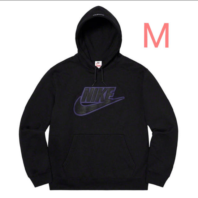 Supreme Nike Leather Applique Hoodedパーカー