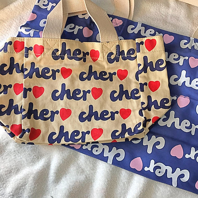 Cher(シェル)のCher トートバッグ2点セット レディースのバッグ(トートバッグ)の商品写真