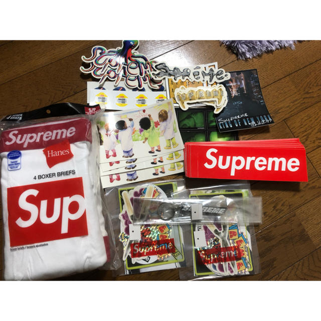 supreme ステッカー 69枚 Hanes boxer シュプリーム