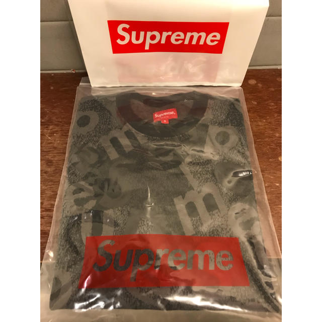 シュプリーム SUPREME クルーネック  Sサイズ