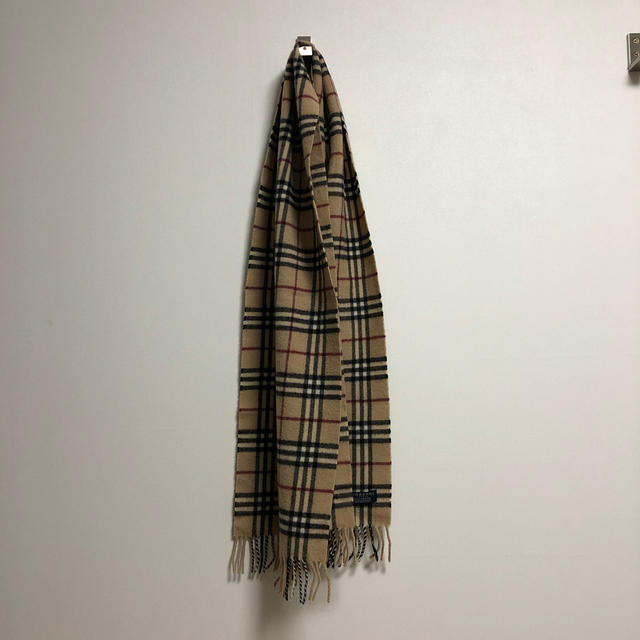 BURBERRY(バーバリー)の【さてぃ様専用】バーバリー マフラー ウール100% メンズのファッション小物(マフラー)の商品写真