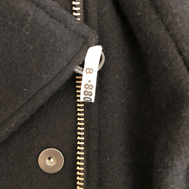 montage(モンタージュ)のモンタージュ　ライダース型Pコート メンズのジャケット/アウター(ピーコート)の商品写真