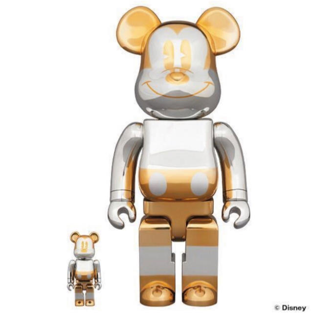 BE@RBRICK FUTURE MICKEY 100％ & 400％