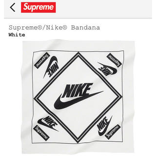 シュプリーム(Supreme)のSupreme®/Nike® Bandana バンダナ 新品 オンライン購入(バンダナ/スカーフ)