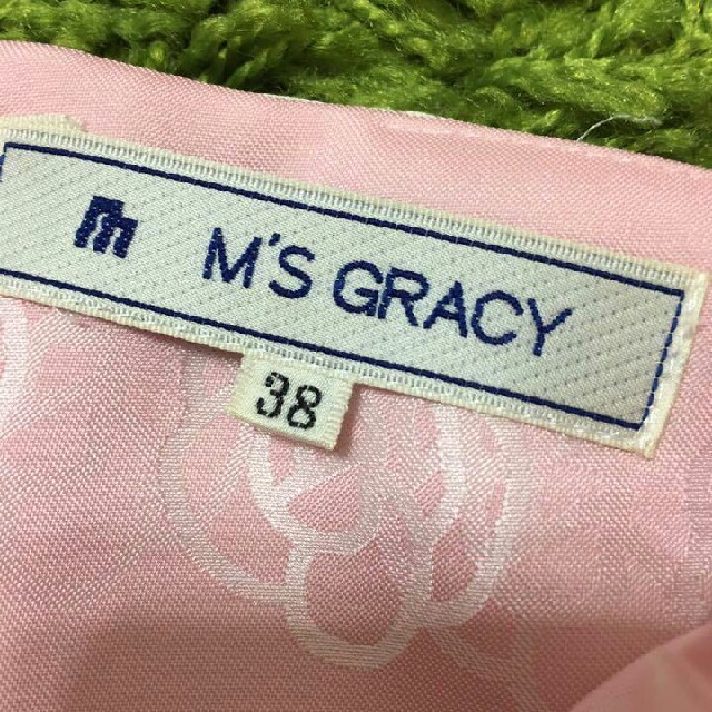 M'S GRACY(エムズグレイシー)のエムズグレイシー　レディカメリアワンピース レディースのワンピース(ひざ丈ワンピース)の商品写真
