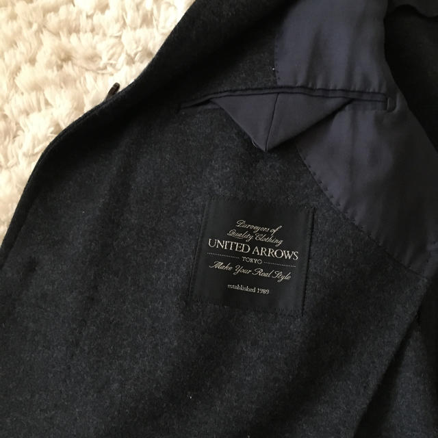 UNITED ARROWS(ユナイテッドアローズ)のユナイテッドアローズ チェスターコート お値下げ メンズのジャケット/アウター(チェスターコート)の商品写真