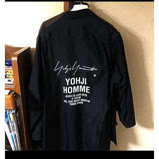 ヨウジヤマモト(Yohji Yamamoto)のヨウジヤマモト 18ss スタッフコート(シャツ)