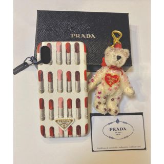 プラダ(PRADA)の今週限定！！プレゼントにぴったり！レアなリップ柄！(iPhoneケース)