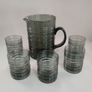 イッタラ(iittala)の★レア★ カイ フランク  rustica  タンブラー5客&ピッチャー セット(タンブラー)