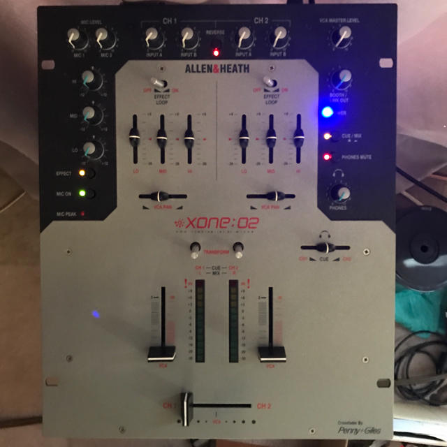 ALLEN & HEATH XONE:02 楽器のDJ機器(DJミキサー)の商品写真