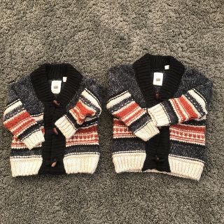 ザラキッズ(ZARA KIDS)の美品  ザラのニットカーディガン(ニット)