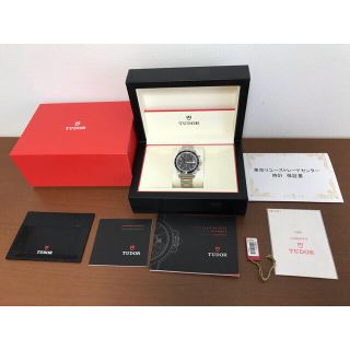 チュードル(Tudor)の42m様専用！☆TUDORチュードル 79260黒ベゼル3連ブレス超美品送料込！(腕時計(アナログ))