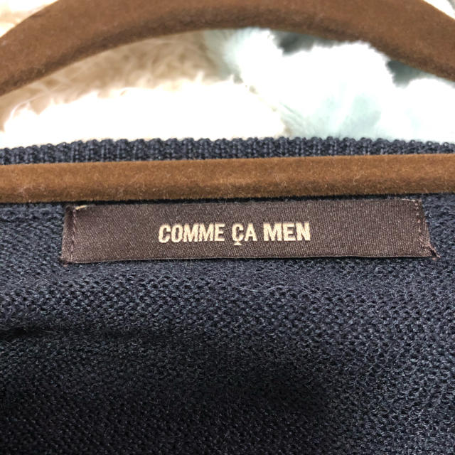 COMME CA MEN(コムサメン)の【匿名配送】CAMME CA MEN セーター　黒　メンズ　Lサイズ メンズのトップス(ニット/セーター)の商品写真