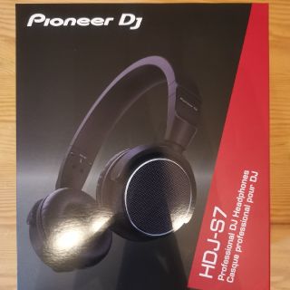 パイオニア(Pioneer)のPioneer HDJ-S7 ヘッドホン※新品・送料無料(ヘッドフォン/イヤフォン)