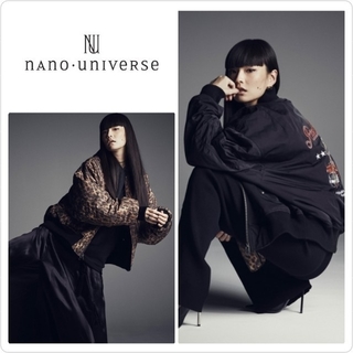 ナノユニバース(nano・universe)の新品♡定価50600♡nano・universe 西川ダウンコラボ ＭＡ－1(ダウンジャケット)