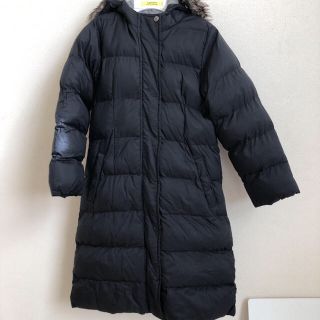 プチバトー(PETIT BATEAU)のプチバトーのファー付きのダウンコート　108センチ(コート)